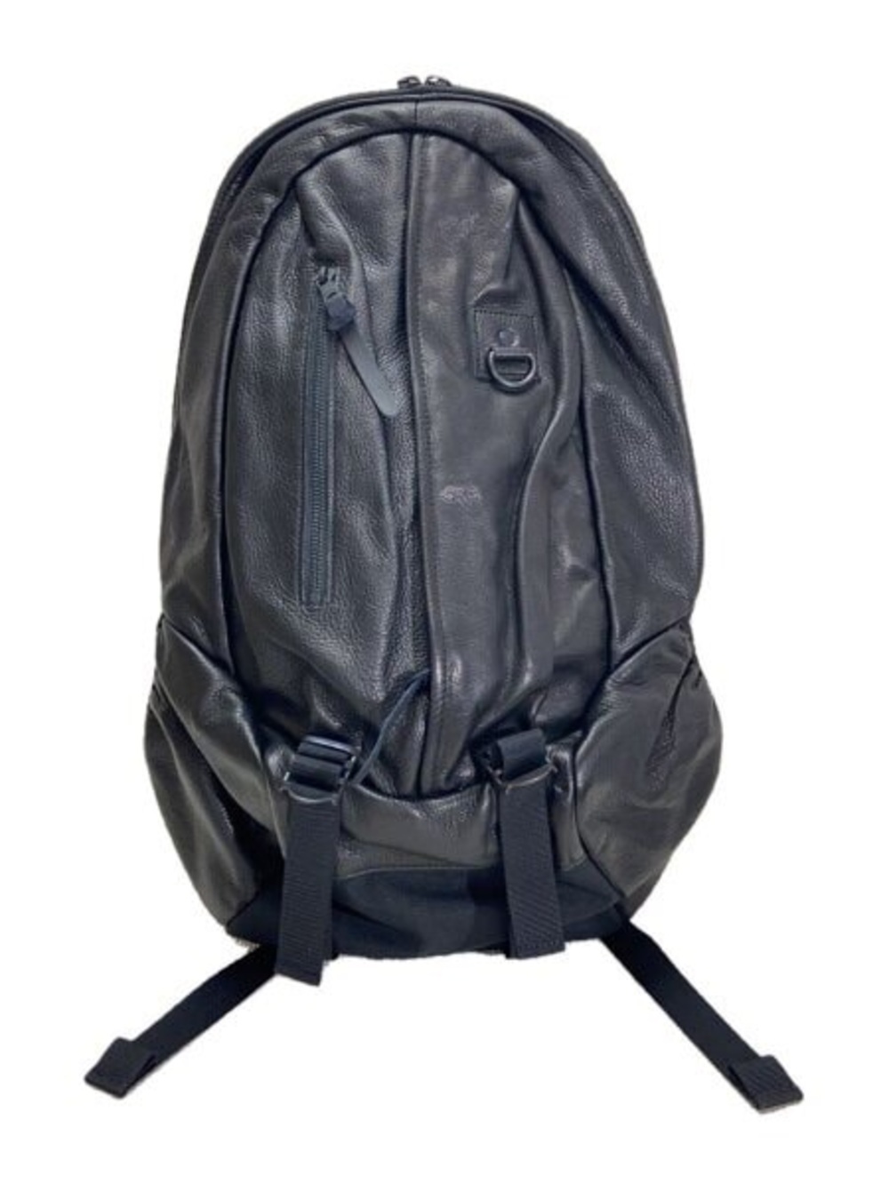 DECADE DCD-1200L Black Leather Men's Backpack